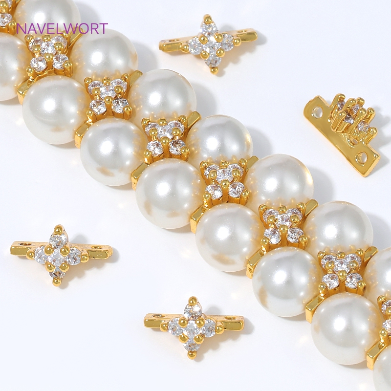 4/8/12Pcs Brass Separator Bar  - Jewelry Making Items 评论和价格