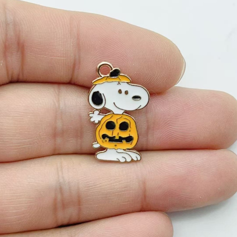 10Pcs Cute Halloween Cartoon P - Jewelry Making Diy 评论和价格