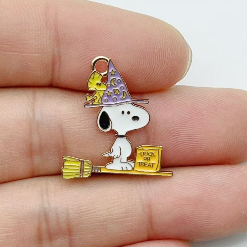 10Pcs Cute Halloween Cartoon P - Jewelry Making Diy 评论和价格