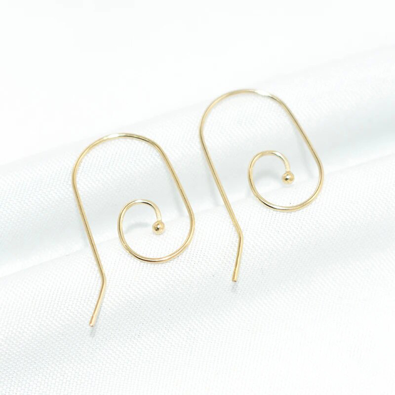 Interchangeable Ball End Ear W - Jewelry Making Gold Wire 评论和价格