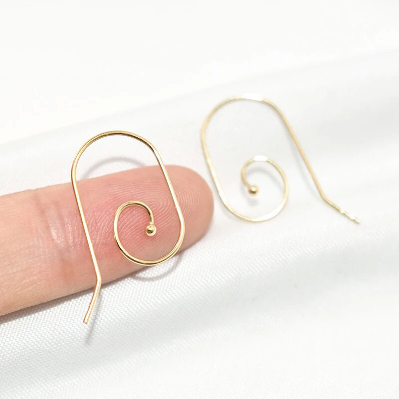 Interchangeable Ball End Ear W - Jewelry Making Gold Wire 评论和价格