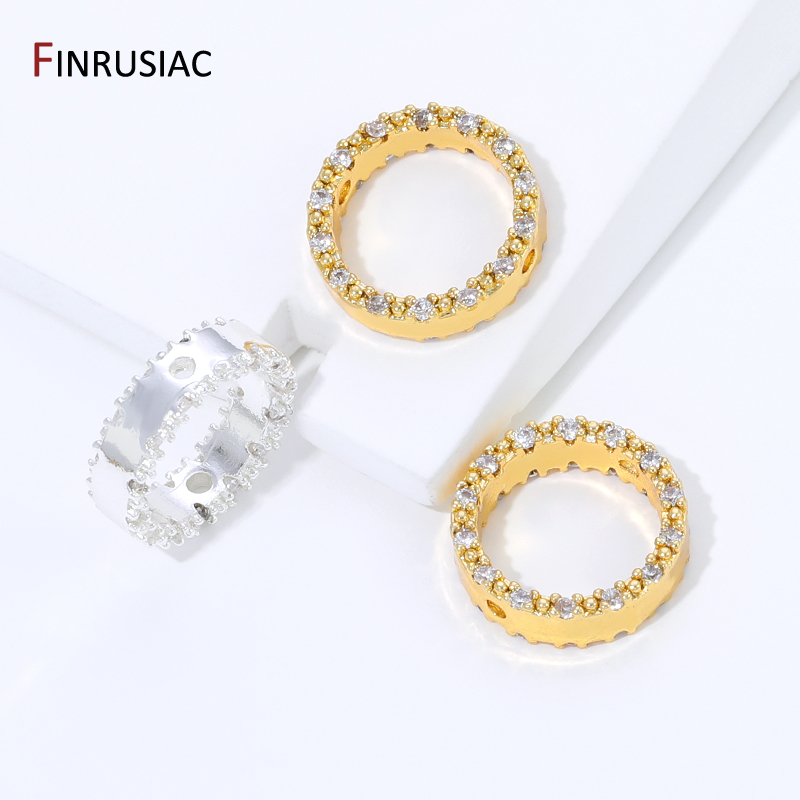 18K Gold Plated Brass Zircon R - Jewelry Making Items 评论和价格