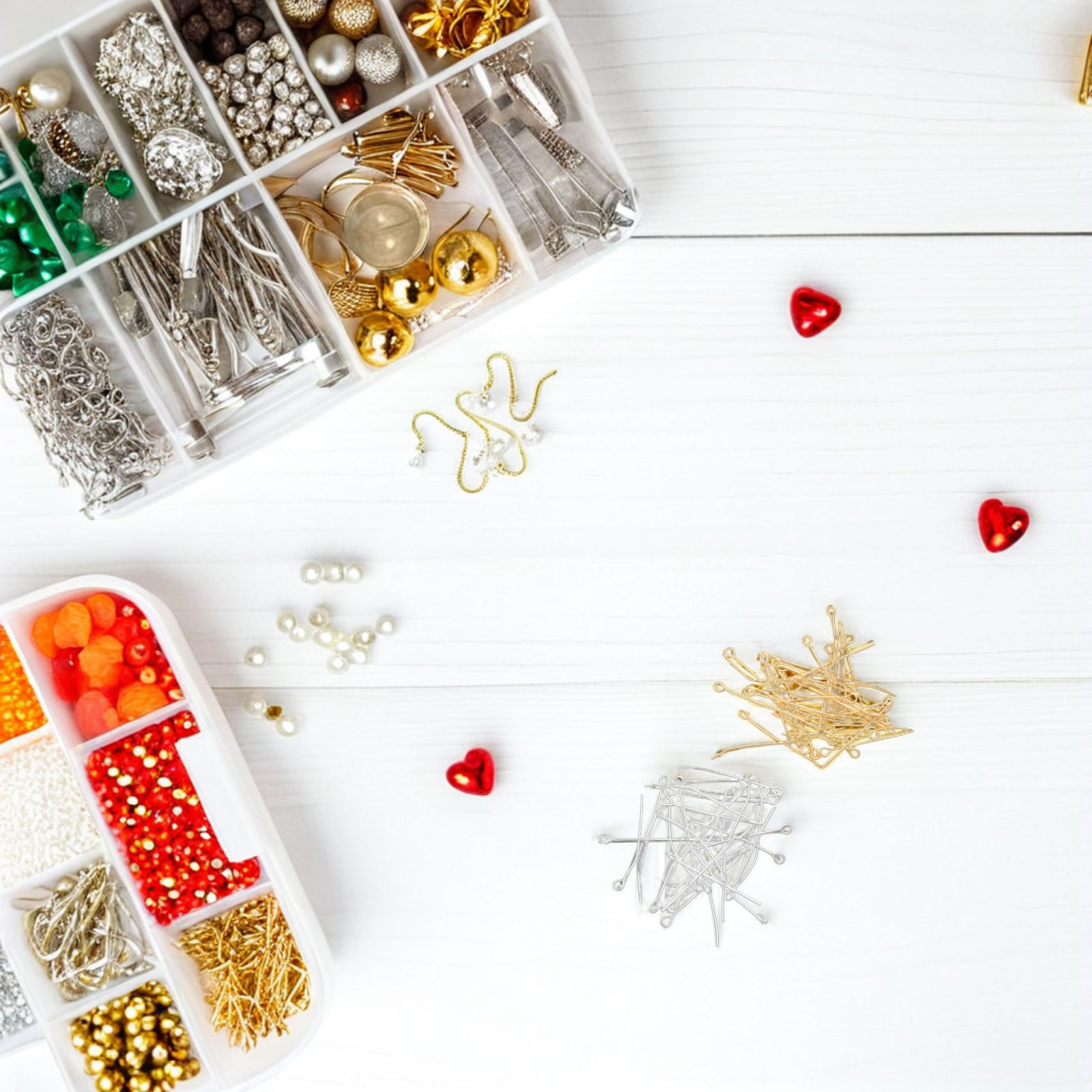 1200Pcs Straight Eye Pins Jewe - Jewelry Making Eye Pins 评论和价格