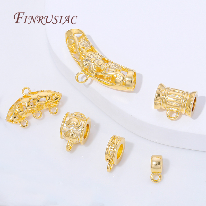 18K Gold Plated Pendant Bail C - Jewelry Making Youtube 评论和价格