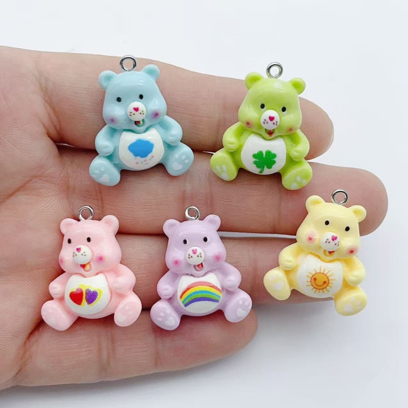 10pcs cartoon animal charm pen - Jewelry Making Diy 评论和价格