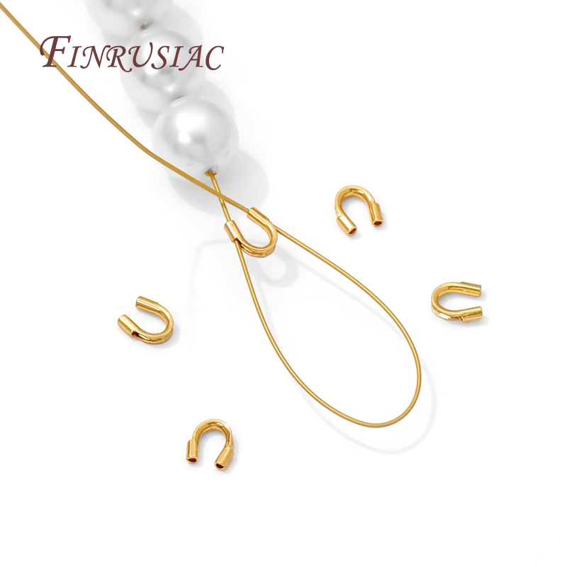 18K Gold Plated Protective End - Jewelry Making Gold Wire 评论和价格