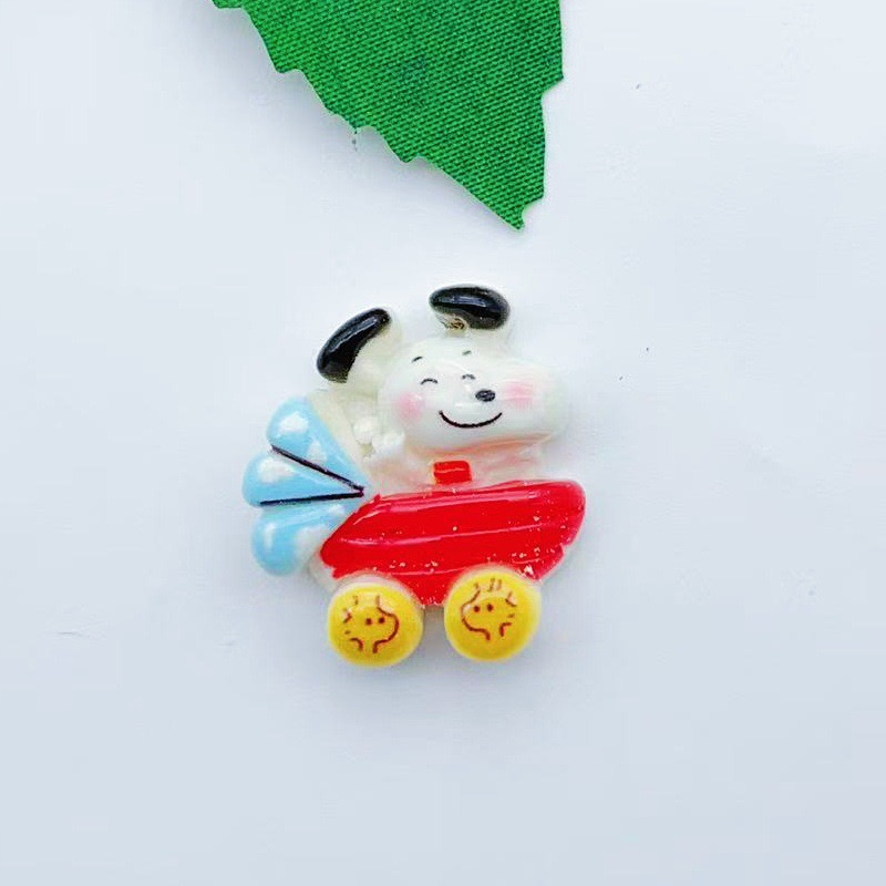 12pcs resin cartoon dog pendan - Jewelry Making Diy 评论和价格