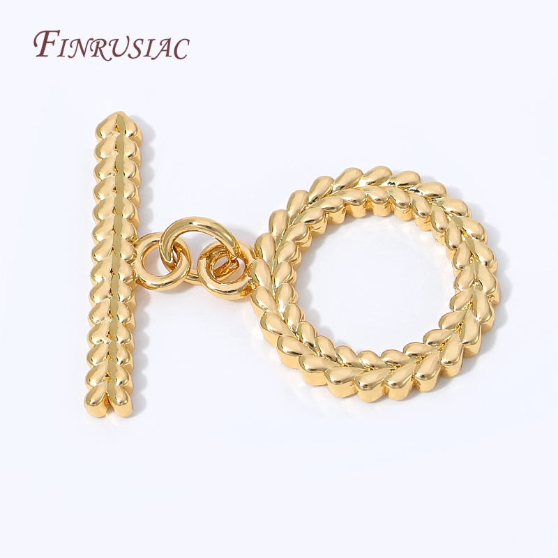 Wholesale Wheat Braided OT Tog - Toggle Clasp Gold 评论和价格