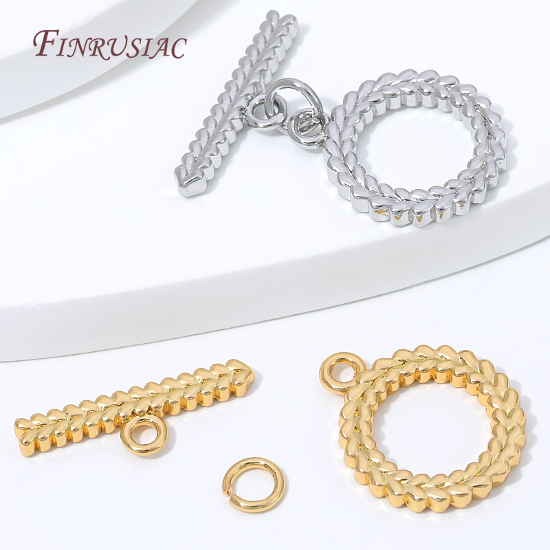 Wholesale Wheat Braided OT Tog - Toggle Clasp Gold 评论和价格
