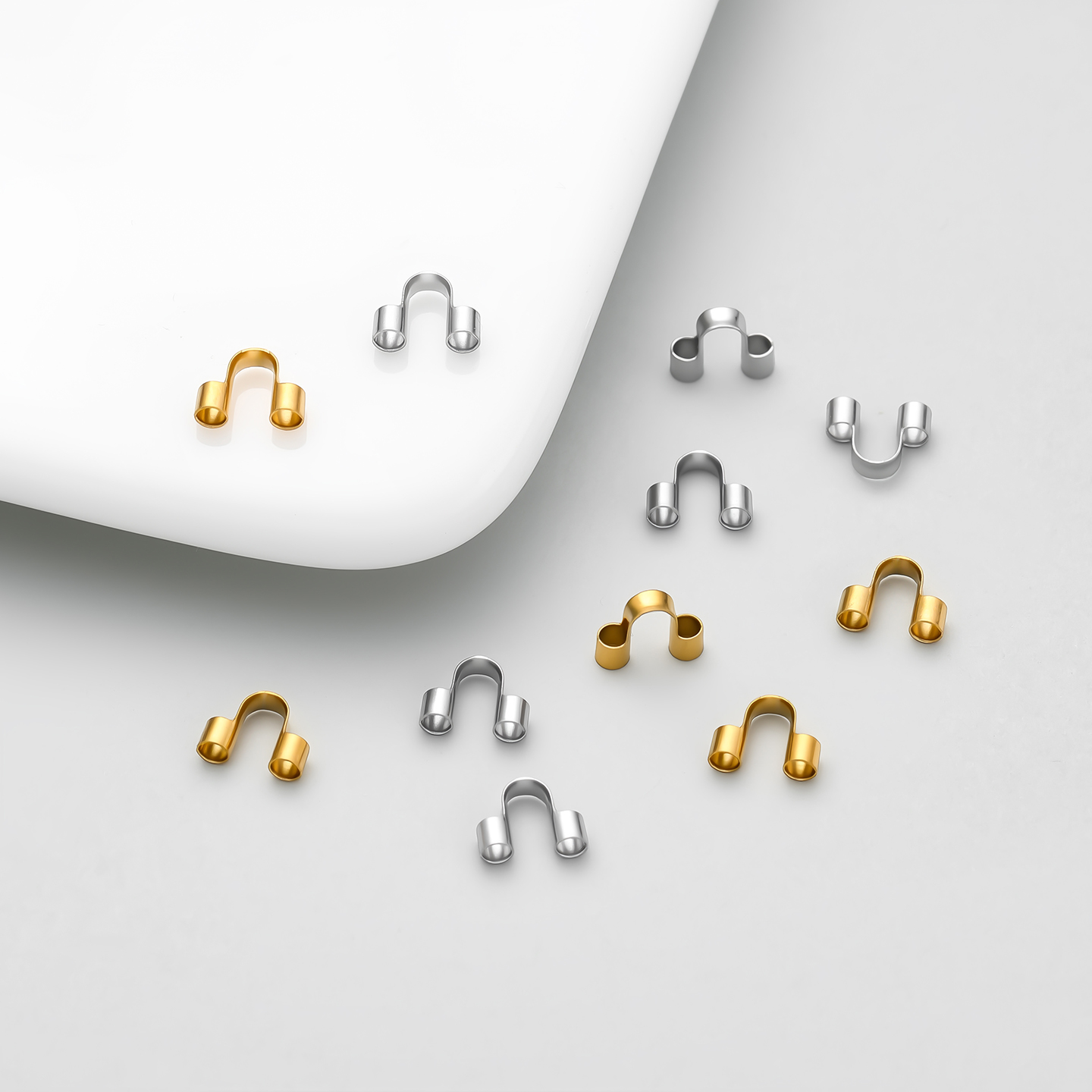 20/50Pcs Multi‑Hole Size Gold/ - Jewelry Making Gold Wire 评论和价格