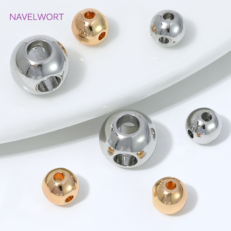KC Gold Plated 4 Holes Round S - Jewelry Making Items 评论和价格