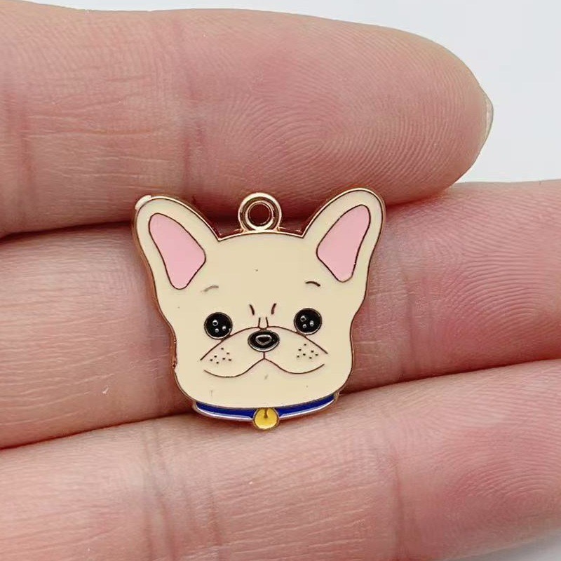 12pcs cartoon pet spotted dog  - Jewelry Making Diy 评论和价格