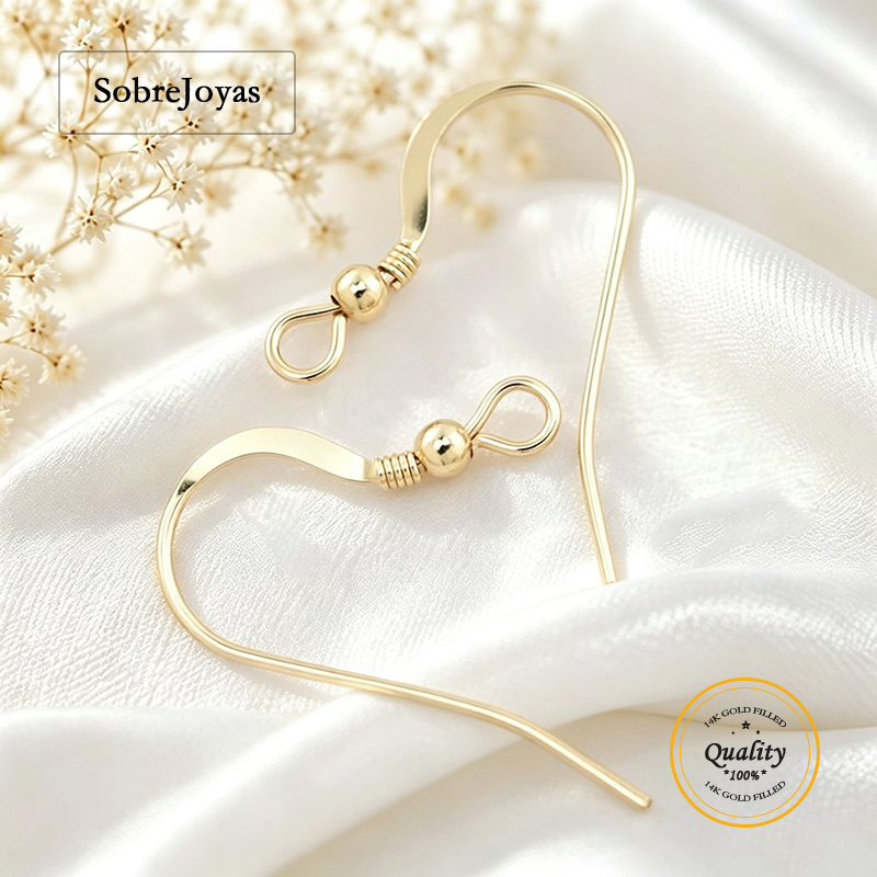 14K Gold Filled Ear Wire For D - Jewelry Making Gold Wire 评论和价格