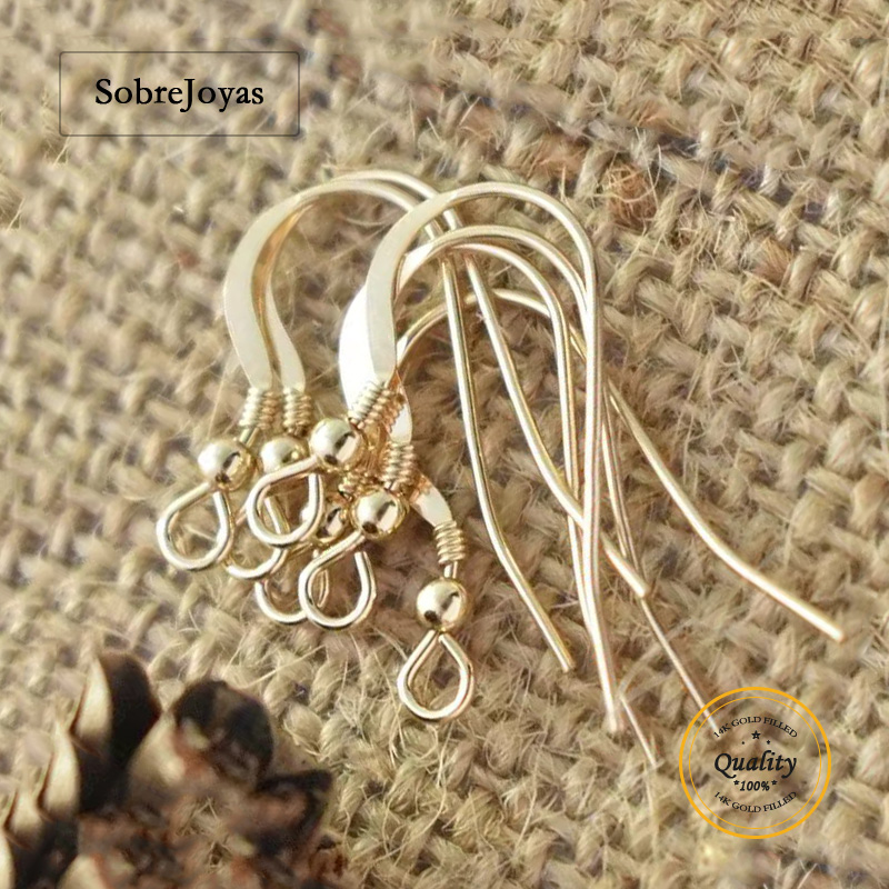 14K Gold Filled Ear Wire For D - Jewelry Making Gold Wire 评论和价格