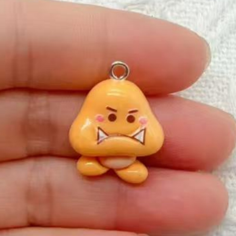 10pcs resin cartoon pendant, D - Jewelry Making Diy 评论和价格