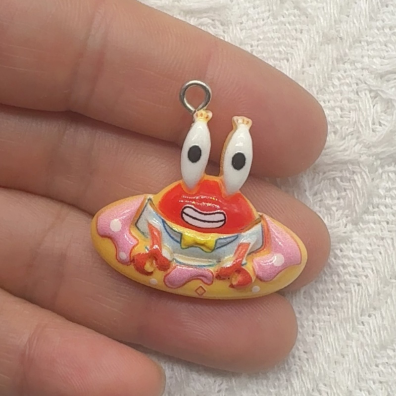 10pcs cartoon resin pendant, D - Jewelry Making Diy 评论和价格