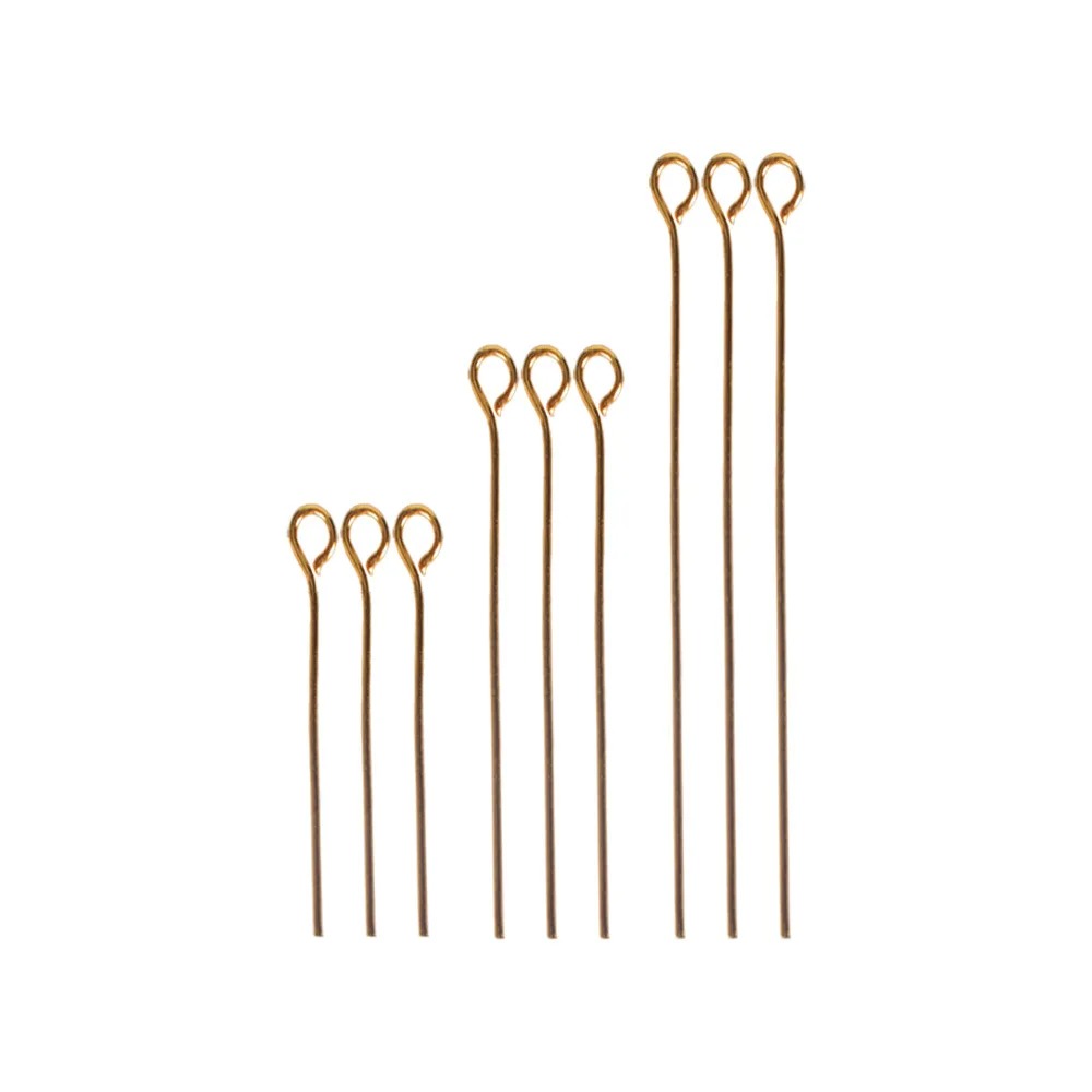 200PCS 16 20 30mm Mini Metal W - Jewelry Making Eye Pins 评论和价格