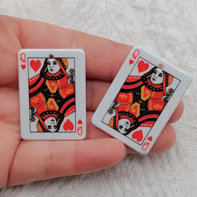 10pcs acrylic double-sided sim - Jewelry Making Diy 评论和价格