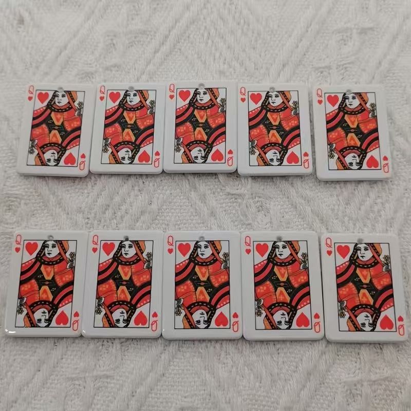 10pcs acrylic double-sided sim - Jewelry Making Diy 评论和价格