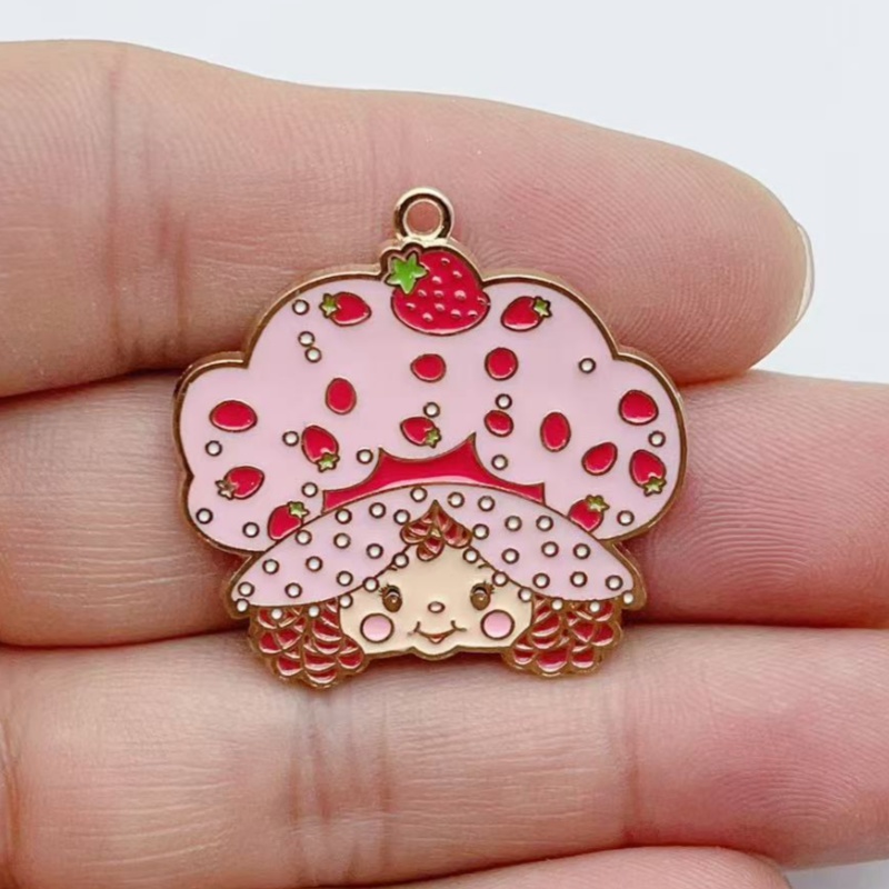 10pcs Cute Little Girl Enamel  - Jewelry Making Diy 评论和价格